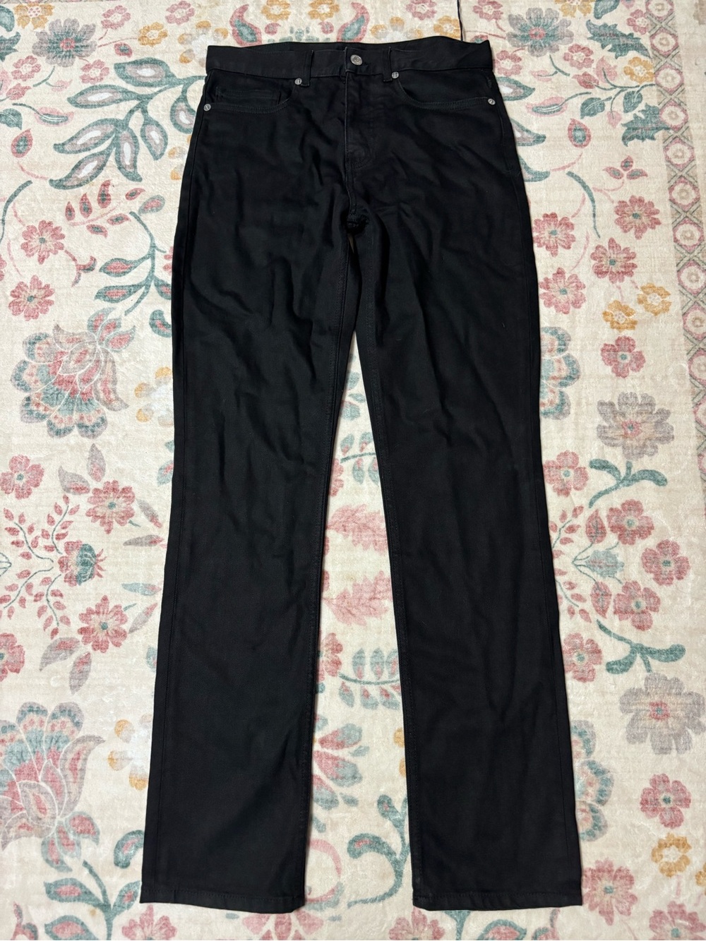 Zadig & Voltaire Steeve Black Straight Men's Jeans